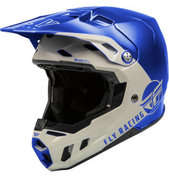 FLY RACING Formula CC Centrum Helmet - Metallic Blue/Light Grey