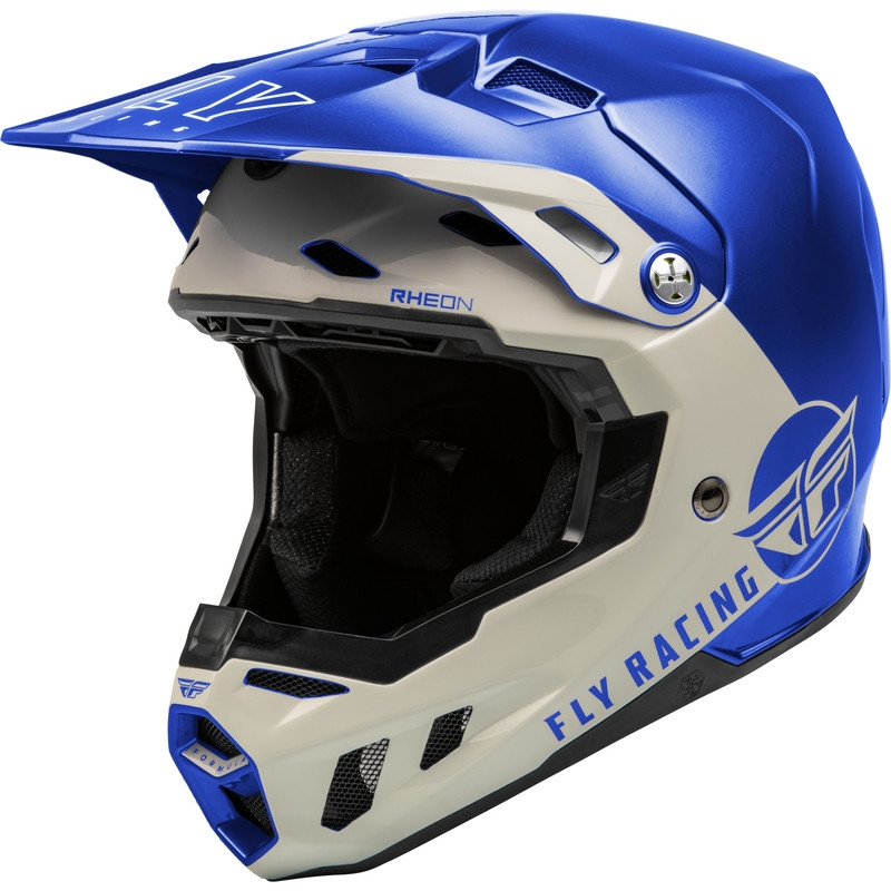 FLY RACING Formula CC Centrum Helmet - Metallic Blue/Light Grey - size XS FLY RACING Formula CC Centrum Helmet - Metallic Blue/Light Grey - size XS