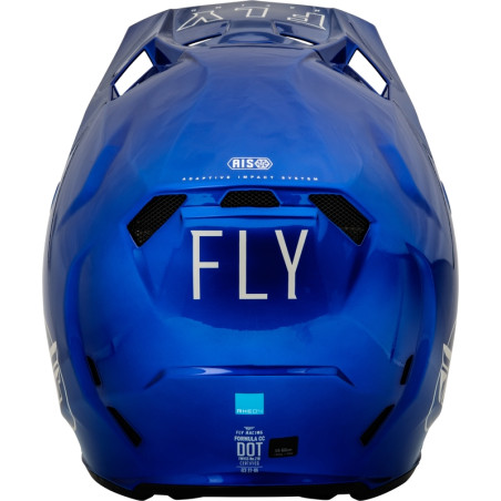 Casque FLY RACING Formula CC Centrum - bleu Metallic/gris clair - taille XS