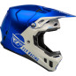 FLY RACING Formula CC Centrum Helm Metallic Blau/Light Grau - Größe XS FLY RACING Formula CC Centrum Helm Metallic Blau/Light Grau - Größe XS
