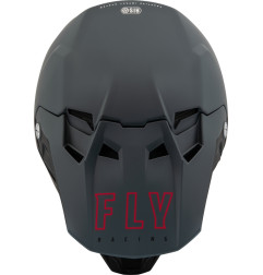 Casco FLY RACING Formula CC Centrum - Gris Mate / Negro
