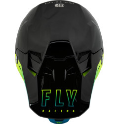 Casco FLY RACING Formula CC Centrum - Negro / Azul / Hi-Vis