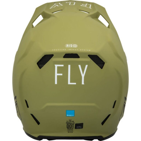 Casque FLY RACING Formula CC Centrum Vert Olive Mat/Noir - taille S