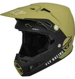 Casque FLY RACING Formula CC Centrum - rouge Metallic/blanc