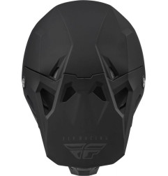 FLY RACING Formula CP Solid Helm Mattschwarz