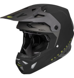 FLY RACING Formula CP Slant Helmet Matte Black/Grey/Hi-Vis