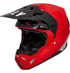 Casco FLY RACING Formula CP Slant - Rojo / Negro / Blanco