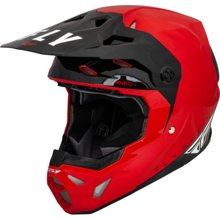 Casco FLY RACING Formula CP Slant - Rojo / Negro / Blanco