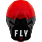 Casco FLY RACING Formula CP Slant - Rojo / Negro / Blanco