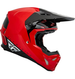 Casco FLY RACING Formula CP Slant - Rojo / Negro / Blanco