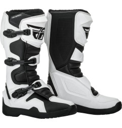 FLY RACING Maverik Boots White/Black Sz