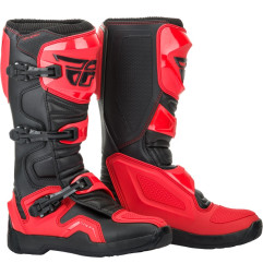 FLY RACING Maverik Stiefel - Rot/Schwarz