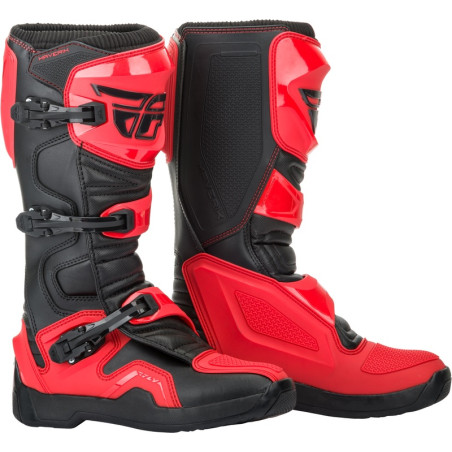Botas FLY RACING Maverik - Rojo / Negro