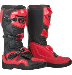 FLY RACING Maverik Stiefel - Rot/Schwarz