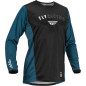 Camiseta FLY RACING Patrol - Azul Pizarra / Negro - talla M