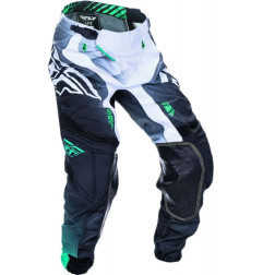 Pantalon FLY RACING Lite Hydrogen 2017 Noir/Blanc/Teal