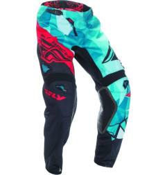 FLY RACING Kinetic Crux pants Teal/Red Sz