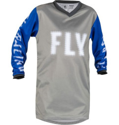FLY RACING F-16 Jugend-Jersey - Grau/Blau