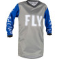 Camiseta infantil FLY RACING F-16 - Gris / Azul - talla YXS