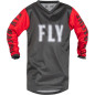 FLY RACING F-16 Youth Jersey - Grey/Red - size YXS