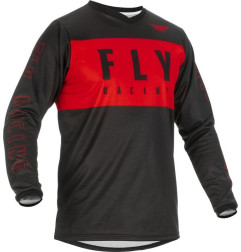 Maillot enfant FLY RACING F-16 - Rouge/Noir