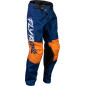 FLY RACING Jugend Kinetic Khaos Hose Weiß/Marine/Orange FLY RACING Jugend Kinetic Khaos Hose Weiß/Marine/Orange