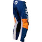 FLY RACING Youth Kinetic Khaos Pants White/Navy/Orange