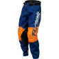 Pantalón infantil FLY RACING Kinetic Khaos - Blanco / Navy / Naranja