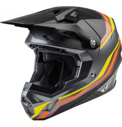 FLY RACING Formula CP S.E. Speeder Helmet Black/Yellow/Red