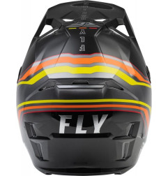 FLY RACING Formula CP S.E. Speeder Helmet Black/Yellow/Red - Größe XL