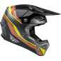 Casque FLY RACING Formula CP S.E. Speeder Noir/Jaune/Rouge - taille XL