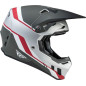 FLY RACING Formula CC Driver Helmet Matte Silver/Red/White FLY RACING Formula CC Driver Helmet Matte Silver/Red/White