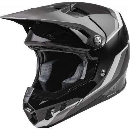 FLY RACING Formula CC Driver Helmet Black/Charocal/White