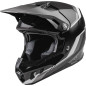 Casque FLY RACING Formula CC Driver Noir/Charcoal/Blanc - taille XL