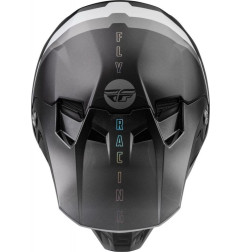 Casque FLY RACING Formula CC Driver Noir/Charcoal/Blanc