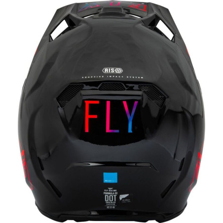 FLY RACING Formula CC S.E. Avenge Helmet Black/Sunset - talla XL