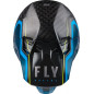 FLY RACING Formula Carbon Axon Helmet Black/Blue - size XL