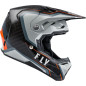 FLY RACING Formula Carbon Axon Helmet Black/Grey/Orange - talla XL
