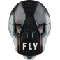FLY RACING Formula Carbon Axon Helmet Black/Grey/Orange - size XL