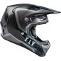 FLY RACING Formula Carbon Axon Helmet Black/Grey/Blue - talla XL