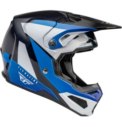 Casque FLY RACING Formula Carbon Prime Bleu/Blanc/Bleu Carbon