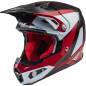 Casque FLY RACING Formula Carbon Prime Rouge/Blanc/Rouge Carbon - taille XL