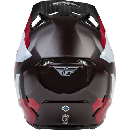 Casque FLY RACING Formula Carbon Prime Rouge/Blanc/Rouge Carbon - taille XL