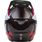 Casque FLY RACING Formula Carbon Prime Rouge/Blanc/Rouge Carbon - taille XL