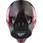 FLY RACING Formula Carbon Prime Helmet Red/White/Red Carbon - Größe XL