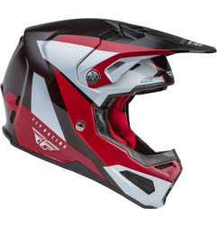 Casque FLY RACING Formula Carbon Prime Rouge/Blanc/Rouge Carbon