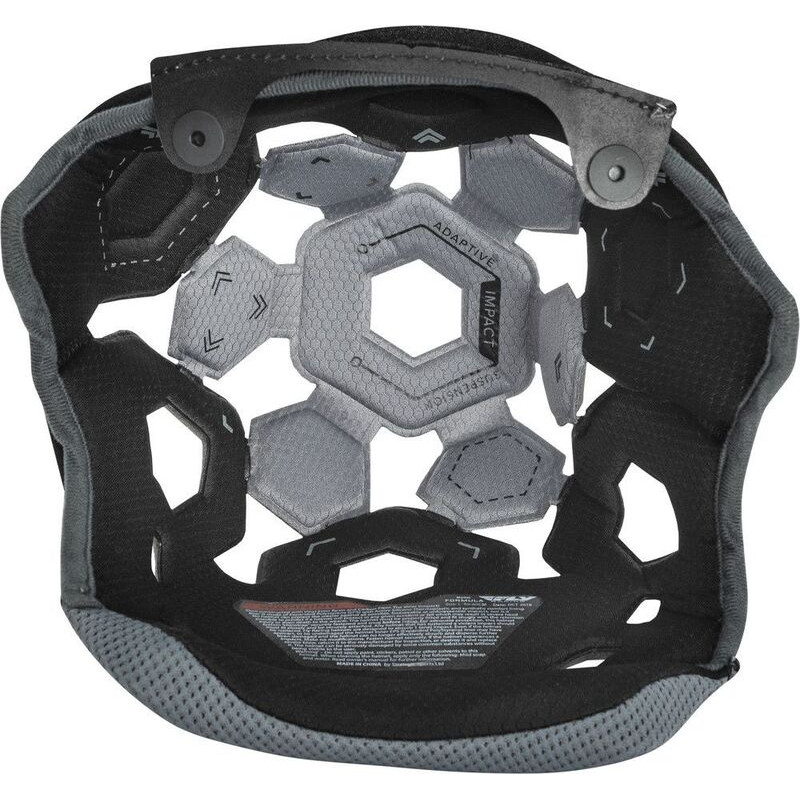 FLY RACING Formula Helmet Liner - Black/Cool Grey