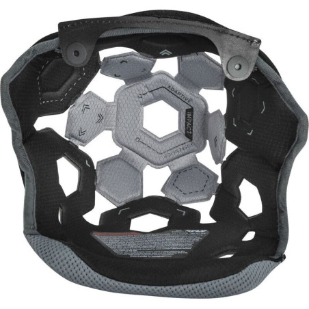 FLY RACING Innenfutter Formula Helm Schwarz/Grau