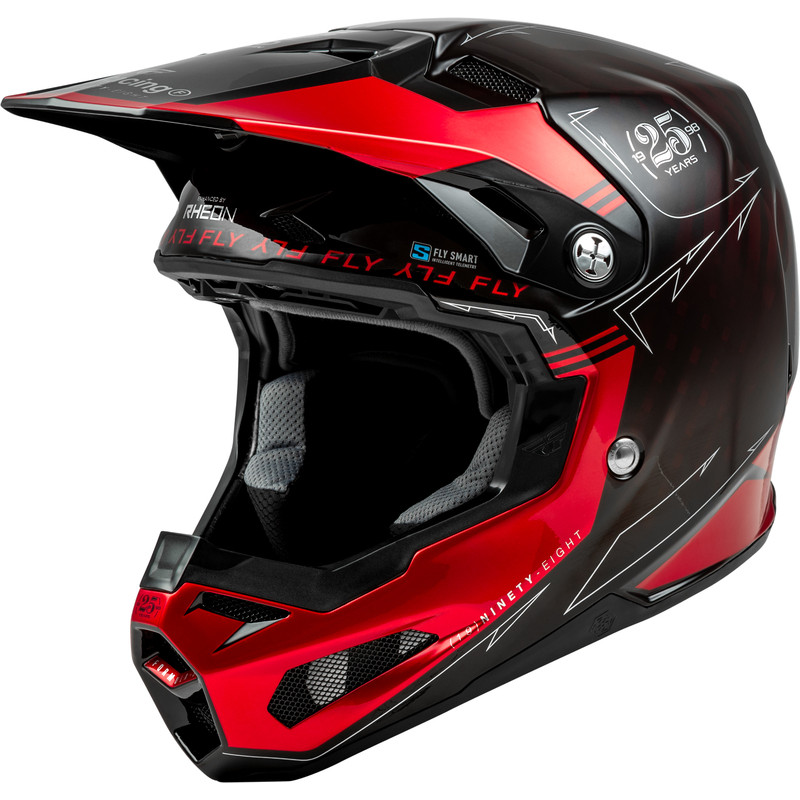 FLY RACING Formula Smart Carbon Legacy Helm - Größe XL