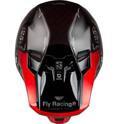 Casque FLY RACING Formula Smart Carbon Legacy - rouge carbone/noir